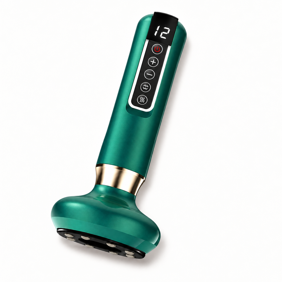 HANNA Sculpt – grünes Massagegerät, Produktansicht 2