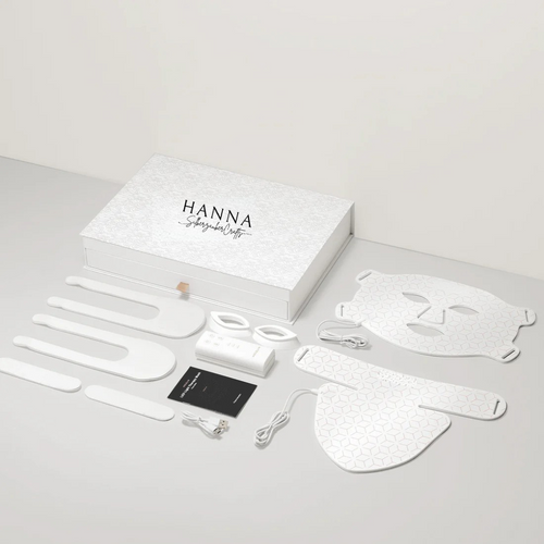 HANNA LED Face Mask PRO – Gesichtsmaske, Hals-Set optional